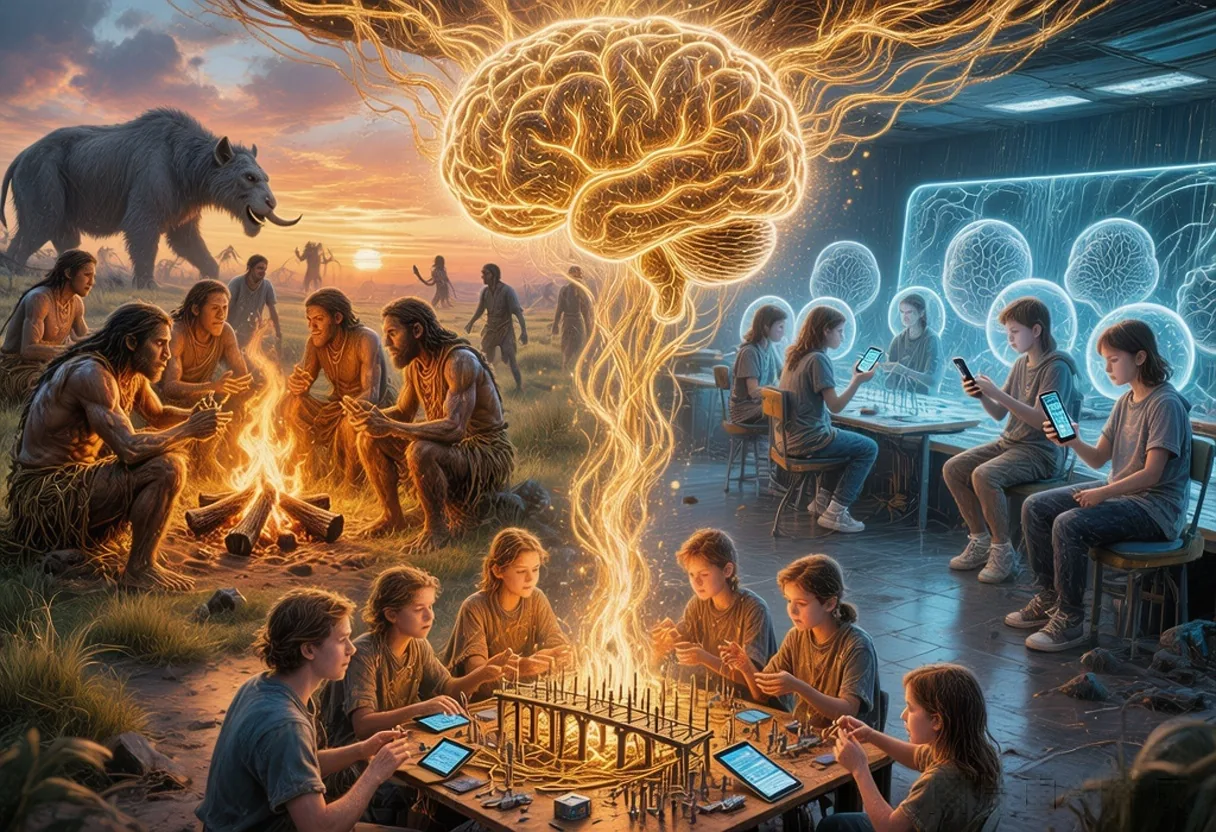 部落的力量：镜像神经元如何让人类赢了猛兽，并教会孩子合作