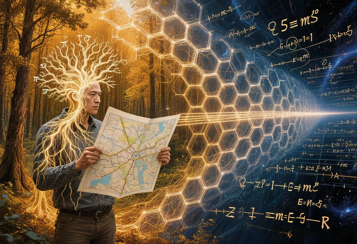空间神经重用和认知地图的抽象化