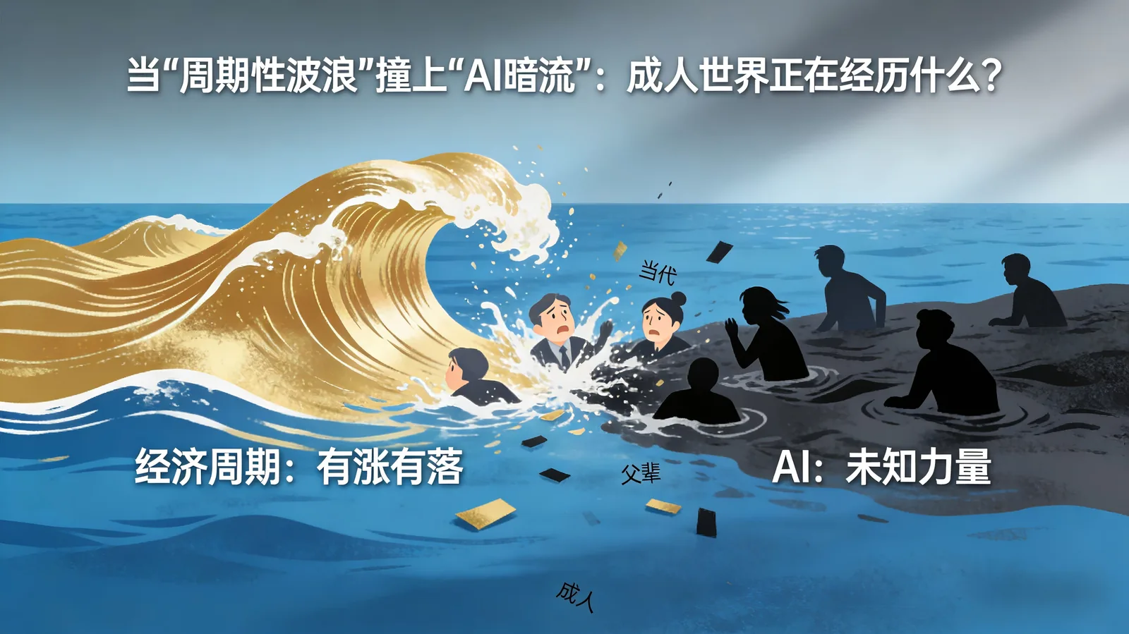 成人的“认知决策计划”：当撞上“周期性波浪”